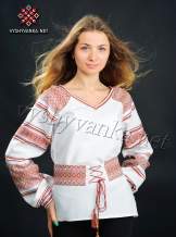 Вишиванка жіноча ткана, арт. 0025