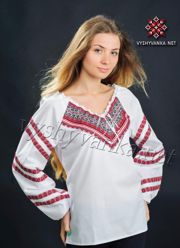Украинская женская вышиванка, арт. 0030