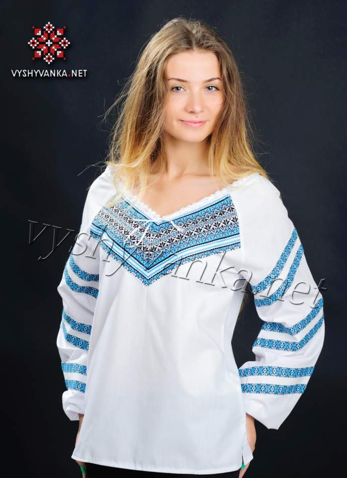 Украинская вышиванка женская, арт. 0036