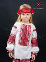 Вышиванка на девочку, арт. 0143