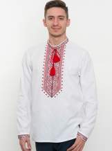 Біла вишиванка чоловіча, арт. 2076