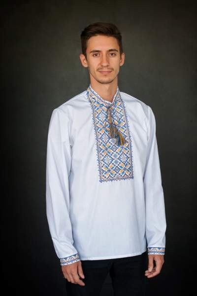 Чоловіча вишиванка батист, арт. 4226