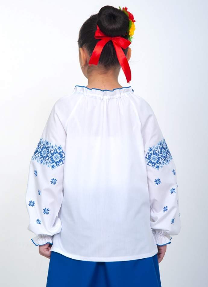Дитяча вишита сорочка в українському стилі, арт. 4324