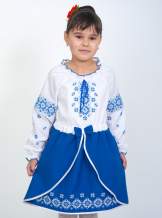 Юбка с вышивкой на девочку, арт. 4325