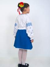 Юбка с вышивкой на девочку, арт. 4325