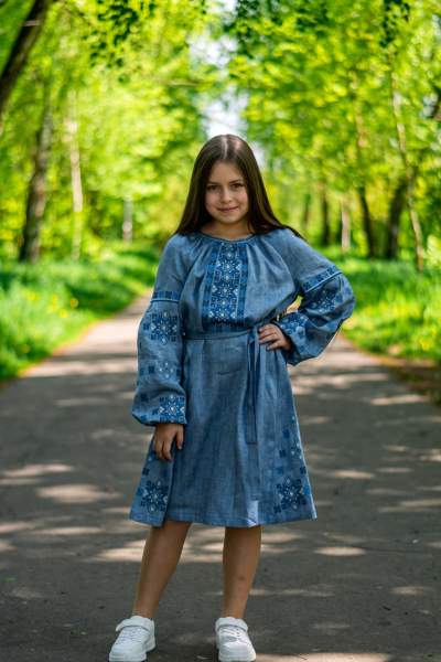 Вишита сукня для дівчинки, арт. 4357
