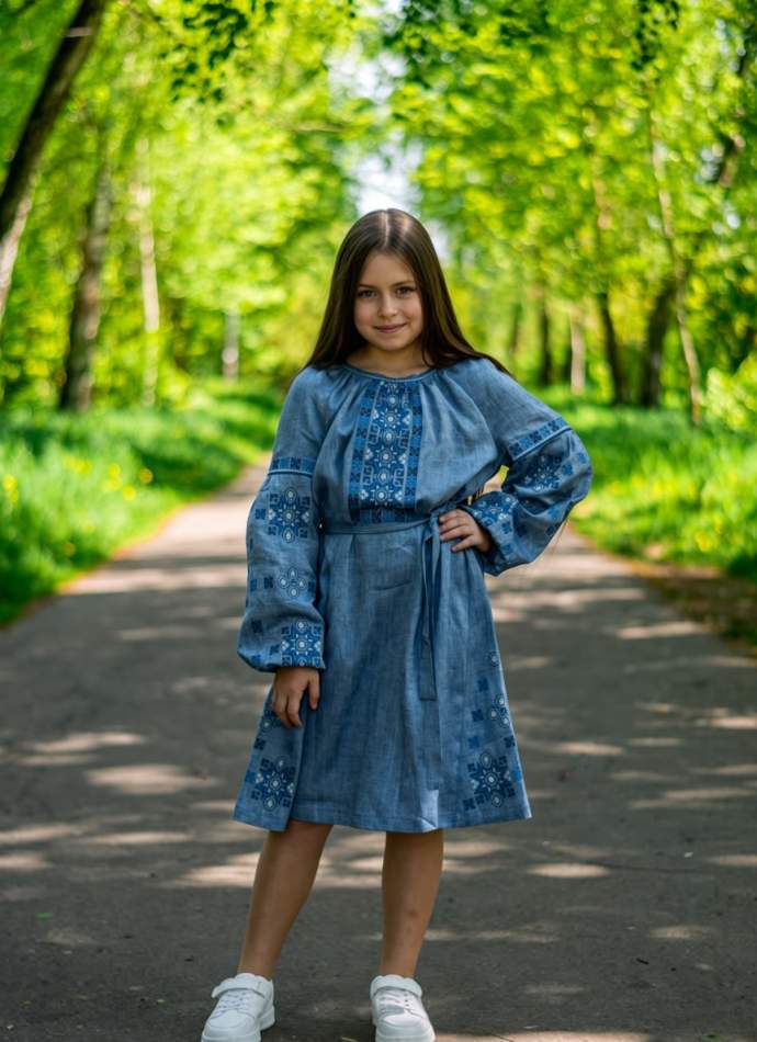 Вишита сукня для дівчинки, арт. 4357