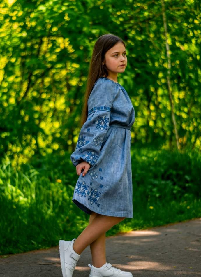Вишита сукня для дівчинки, арт. 4357