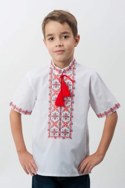 Дитяча вишиванка з коротким рукавом, арт. 4412к.р.