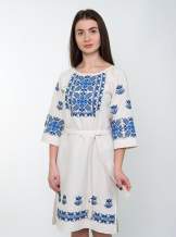 Сукня з абстрактною вишивкою, арт. 4539