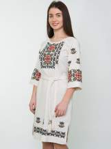 Сукня з машинною вишивкою, арт. 4541