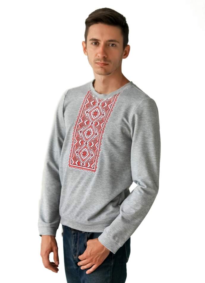 Кофта з вишивкою  ВЕРТИКАЛЬ, арт.6203