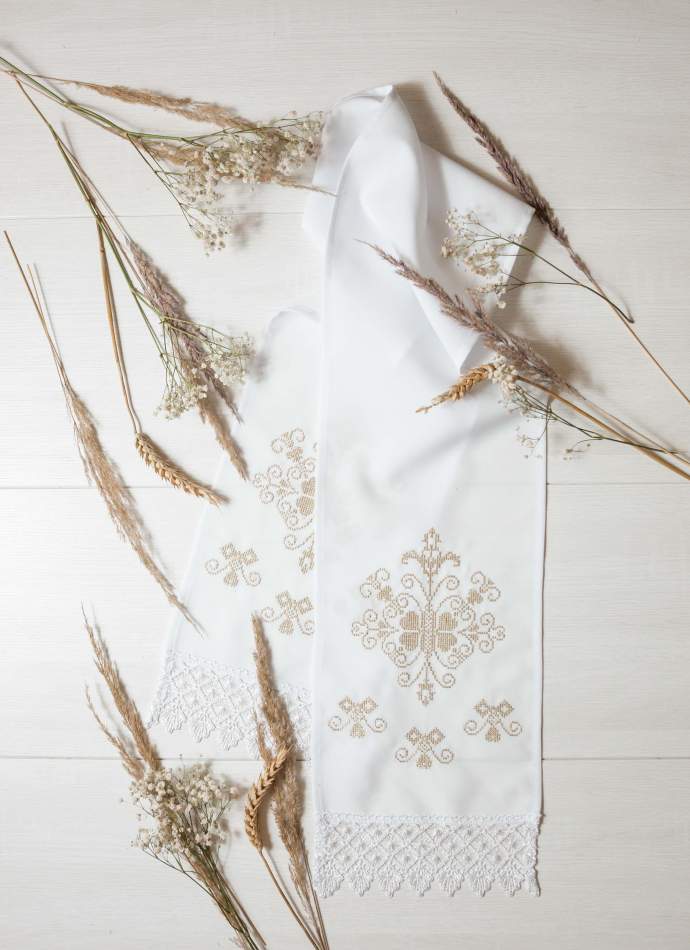 Рушник весільний для перев'язування рук, арт ЗХ 06