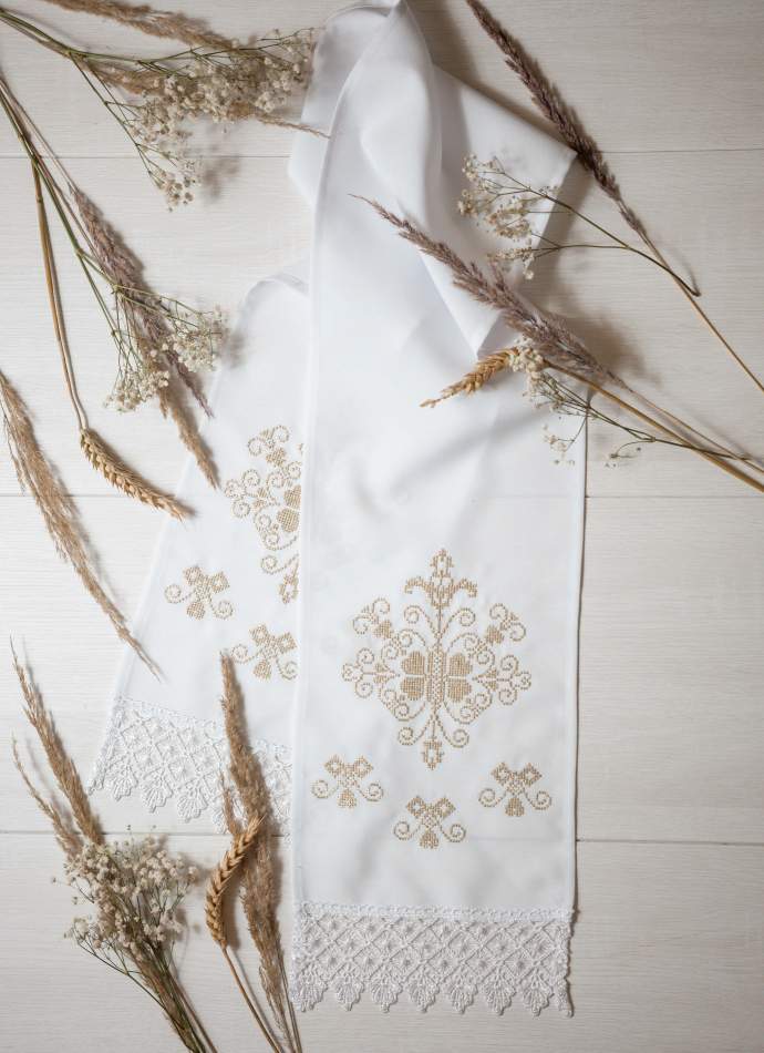 Рушник весільний для перев'язування рук, арт ЗХ 06