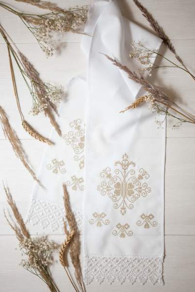 Рушник весільний для перев'язування рук, арт ЗХ 06