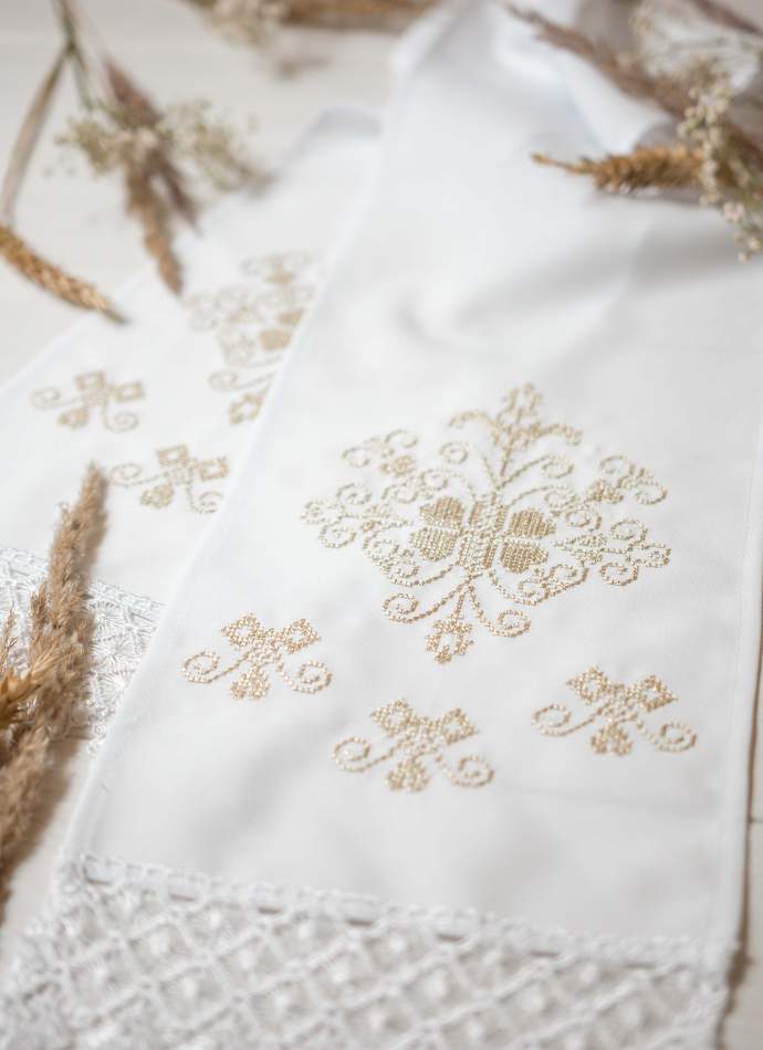 Рушник весільний для перев'язування рук, арт ЗХ 06