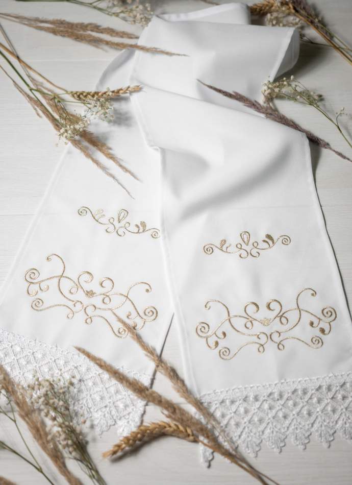 Рушник весільний для перев'язування рук, арт ЗГ 06