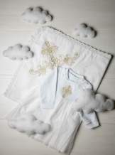 Сукня, трикотаж "Хрест гладь" - золото, арт.7094