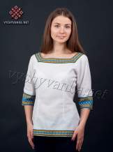 Жіноча блузка з нашивками, арт. 0044