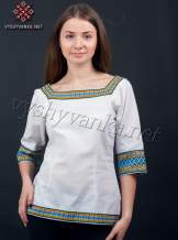 Жіноча блузка з нашивками, арт. 0044