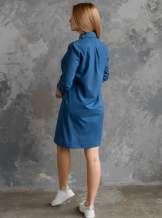 Сукня жіноча з вишитим комірцем, арт. 4551