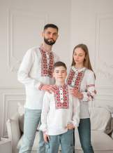 Парні сімейні вишиванки, арт. 4654+4263